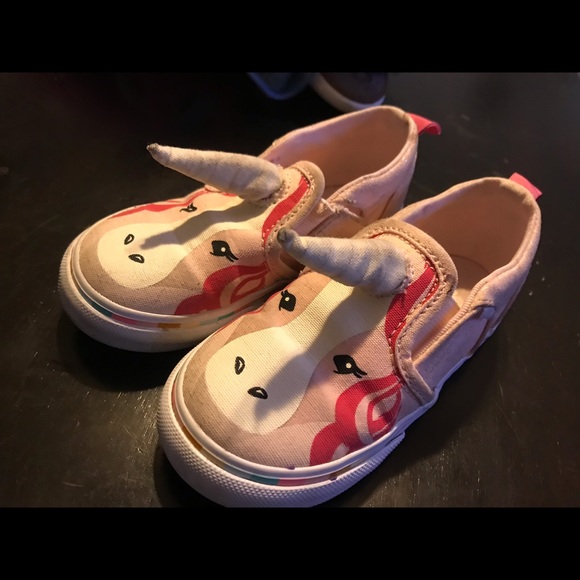 Pink Unicorn Kid Vans - Picture 1 of 1